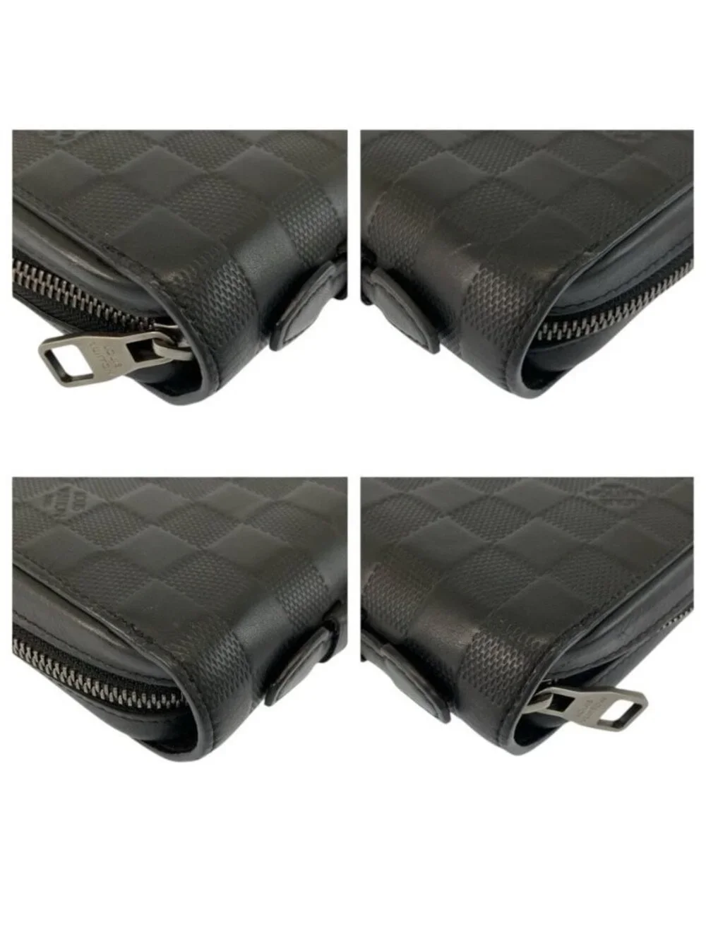 Louis Vuitton Damier Infini Zippy XL Onyx Black Wallet Organizer